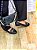 Sapato Modare com Salto Anabela Fivela Preto - Imagem 1