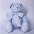 Urso de pano articulado para quarto de bebê azul G - Imagem 1