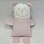 Soninho bebê urso rosa - Imagem 1