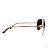 Óculos De Sol AVIATOR Polarizados VANMAGE MARRON - Imagem 3