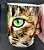 Caneca - Cat's Eyes - Gato Tigrinho - Imagem 5