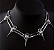 Colar Gótico Corvo - Imagem 1