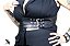 Caos Chique - Vestido tipo Casaco Punk com cintas - Imagem 3