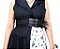 Caos Chique - Vestido tipo Casaco Punk com cintas - Imagem 6