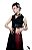 Caos Chique - Vestido tipo Casaco Punk com cintas - Imagem 7