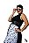Caos Chique - Vestido tipo Casaco Punk com cintas - Plus Size - Imagem 2