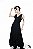 Dark Angel - Vestido Transpassado tipo envelope - Imagem 11