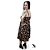 Eterna Rebelde - Vestido Pin UP estampa caveiras e rosas - Imagem 4