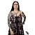 Eterna Rebelde - Vestido Pin UP estampa caveiras e rosas - Imagem 7