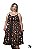 Eterna Rebelde - Vestido Pin UP estampa caveiras e rosas - Plus Size - Imagem 3
