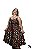 Eterna Rebelde - Vestido Pin UP estampa caveiras e rosas - Plus Size - Imagem 1