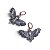 Brinco Mariposa Sombria - Imagem 2