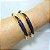 Bracelete Olímpia Azul Marinho - Imagem 2