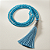 Colar Tassel Azul - Imagem 1