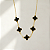 Colar Trevo Preto - Imagem 1