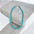 Colar Turquesa Curto - Imagem 1
