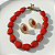 Colar Resina Vermelho - Imagem 3