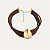 Choker Fio Marrom - Imagem 1