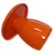 BOLEIRA CERÂMICA COGUMELO M LARANJA - Imagem 2