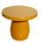 BOLEIRA CERÂMICA COGUMELO M AMARELO - Imagem 1