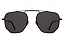 Illesteva Patmos 58 Black w/ Grey Flat Lenses - Imagem 1