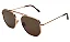 Illesteva Patmos 58 Rose Gold w/ Brown Flat Lenses - Imagem 2