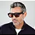 Illesteva Vito Black/Gold Bordeaux See Through - Imagem 8