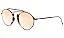 Illesteva Varese II White Tortoise/Gunmetal w/ Rose Mirror - Imagem 2