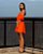 Vestido Katy Laranja - Imagem 1