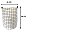 Cesto Multiuso Grid Branco Mor - Imagem 3