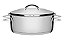 Caçarola Rasa Aço Inox 24 cm 4,7 L com Fundo Triplo Solar Tramontina - Imagem 1