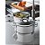Caçarola Rasa Aço Inox 24 cm 4,7 L com Fundo Triplo Solar Tramontina - Imagem 3