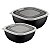 Jogo de Potes Black Burger Preto 02 Peças Tramontina - Imagem 1