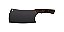 Cutelo Churrasco de Aço Inox Black Escurecido 7" Tramontina - Imagem 1