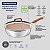 Frigideira Funda com Tampa Romagna em Aço Inox e Alumínio 24 cm 3,1 L Tramontina - Imagem 3