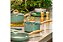 Panela  em ALuminio Ceramic life Botanika 1,4 l 18 cm Verde Brinox - Imagem 3