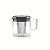 Bule para Chá com Infusor em Vidro e Aço Inox 600 ml Tramontina - Imagem 1