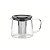 Bule para Chá com Infusor em Vidro e Aço Inox 900 ml Tramontina - Imagem 1