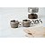 Conjunto de Xícaras para Café em ABS Cinza e Alça Redonda 2 Peças 80 ml Tramontina - Imagem 3