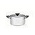 Caçarola Funda em Aço Inox Solar Silicone 20 cm 3,6 L Tramontina - Imagem 1