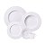 Aparelho de Jantar em Porcelana Decorada Mesh 20 Peças Tramontina - Imagem 1