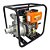 MOTOBOMBA DIESEL AUTOESCORVANTE 3'' POL. 296cc 7HP VMB30D VULCAN TRENT - Imagem 1