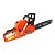 MOTOSSERRA 2T 25,4cc 0,90HP SABRE PTA ROLANTE 12" COR. 3/8 x 1,3mm PROFISSIONAL VSL250 VULCAN TRENT - Imagem 1