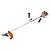 ROÇADEIRA LATERAL GASOLINA 2T 40cc 1,7HP PROFISSIONAL K-40 PRO KASEI - Imagem 1