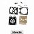 KIT REPARO DO CARBURADOR PARA MOTOSSERRA STIHL 026/260 - Imagem 1