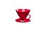 Suporte para Filtro de Papel WAALS V60 ( vermelho ) - Imagem 1