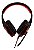 Fone de ouvido over-ear gamer Exbom HF-G310P4 preto e vermelho com luz LED Novo - Imagem 2