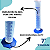PROVETA BASE HEXAGONAL PP 10ML - Imagem 1