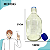 FRASCO REAGENTE, BORO 3.3, 2000ML GRAD, TAMPA ROSCA AZUL - Imagem 3