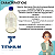 FRASCO REAGENTE, BORO 3.3, 2000ML GRAD, TAMPA ROSCA AZUL - Imagem 2